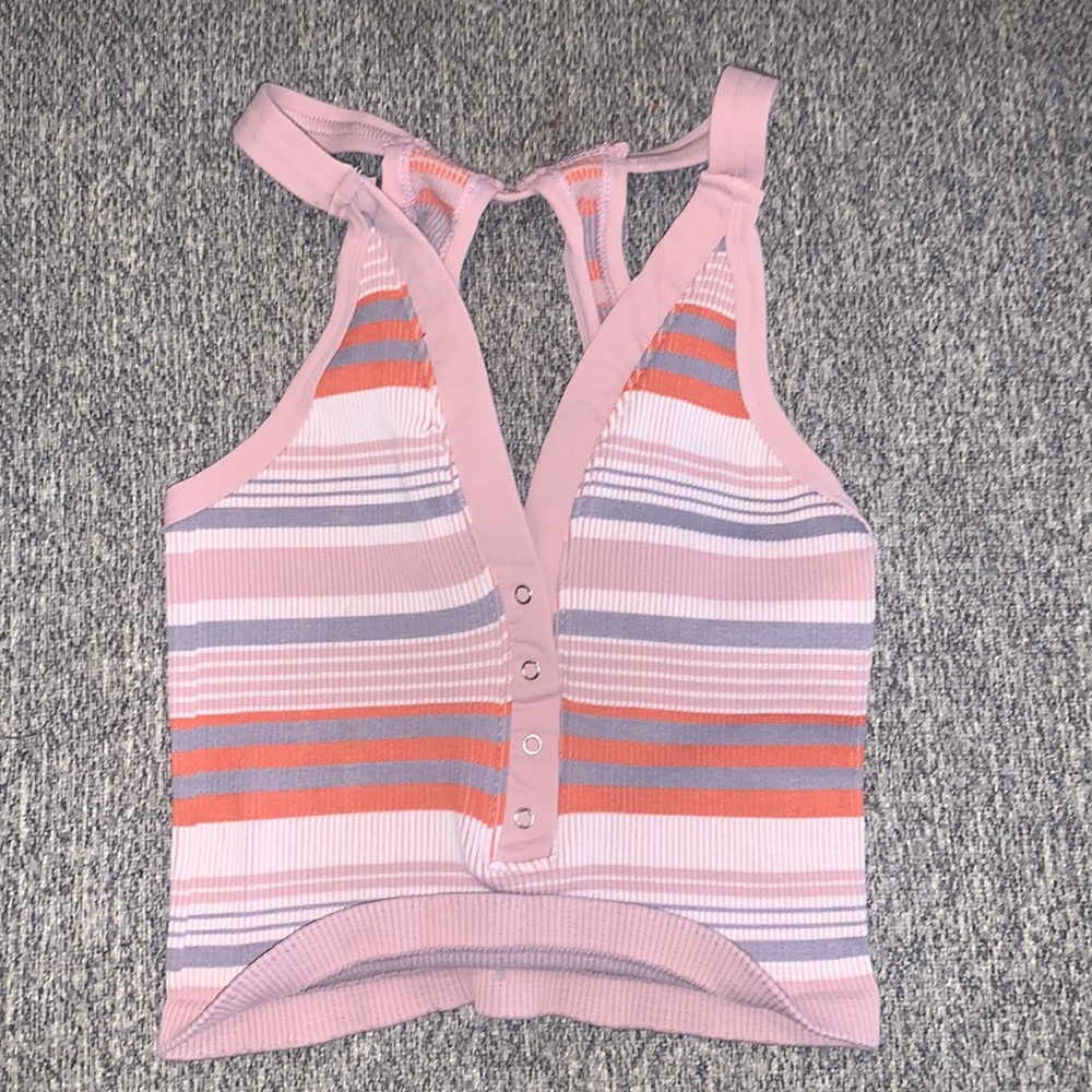 NWOT! Free People Happiness Runs Henley Size M/L